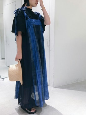 note et silence.さん（レディース・160cm）の夏コーディネート