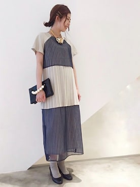 note et silence.さん(レディース・160cm)の夏コーディネート