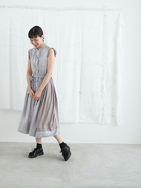 「Leyiris（レイイリス）のアイテム」を使った、note et silence.さん（レディース・162cm）の夏コーディネート