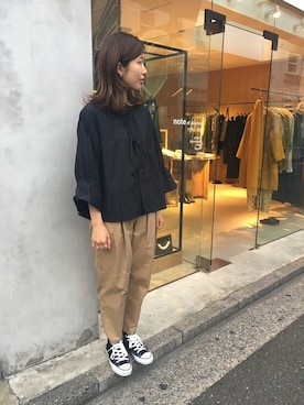 note et silence.さん(レディース・160cm)の秋コーディネート