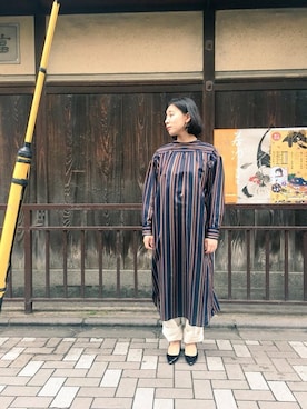 「rukkilill（ルッキリル）のアイテム」を使った、note et silence.さん（レディース・160cm）の冬コーディネート