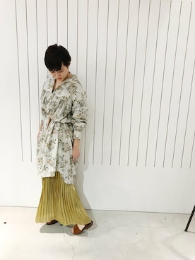 「アイテム（チュニック）」を使った、note et silence.さん（レディース・160cm）の冬コーディネート