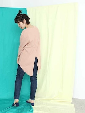 「caph（カーフ）のアイテム」を使った、note et silence.さん（レディース・160cm）の春コーディネート