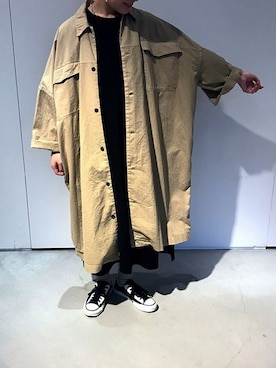 「So 1:1（ソウワンバイワン）のアイテム」を使った、note et silence.さん（レディース・160cm）の春コーディネート