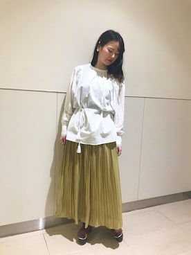 note et silence.さん(レディース・160cm)の春コーディネート