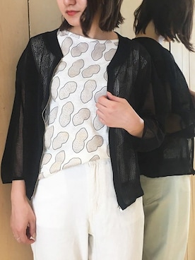 「caph（カーフ）のアイテム」を使った、note et silence.さん（レディース・160cm）の春コーディネート