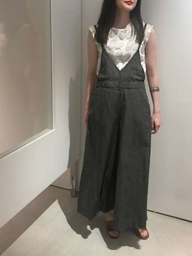 「caph（カーフ）のアイテム」を使った、note et silence.さん（レディース・160cm）の春コーディネート