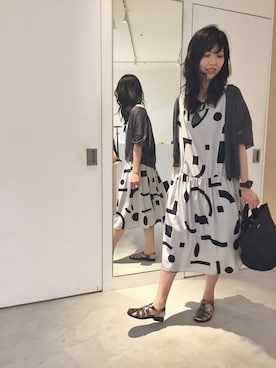 note et silence.さん（レディース・160cm）の夏コーディネート