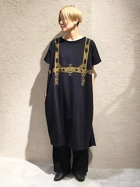 「nitca（ニトカ）のアイテム」を使った、note et silence.さん（レディース・165cm）の夏コーディネート