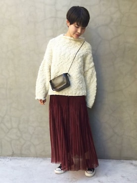 「ローゲージ」｜note et silence.さん（レディース・160cm）の秋コーディネート