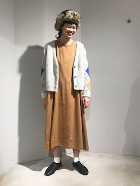 「caph（カーフ）のアイテム」を使った、note et silence.さん（レディース・164cm）の秋コーディネート