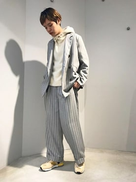 「caph（カーフ）のアイテム（パンツ）」を使った、note et silence.さん（レディース・162cm）の秋コーディネート