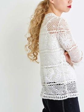 「caph（カーフ）のアイテム（トップス）」を使った、note et silence.さん（レディース・160cm）の冬コーディネート