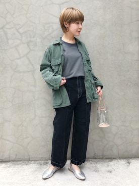 note et silence.さん（レディース・155cm）の冬コーディネート