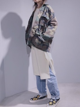 note et silence.さん（レディース・164cm）の冬コーディネート