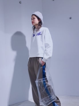 「caph（カーフ）のアイテム」を使った、note et silence.さん（レディース・164cm）の冬コーディネート