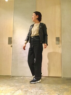 「nitca（ニトカ）のアイテム（ジャケット/アウター）」を使った、note et silence.さん（レディース・152cm）の冬コーディネート