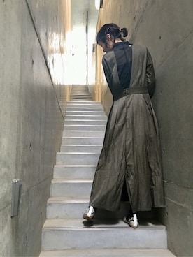 note et silence.さん（レディース・169cm）の冬コーディネート