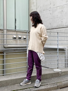 「ワッフル」｜note et silence.さん（レディース・155cm）の秋コーディネート