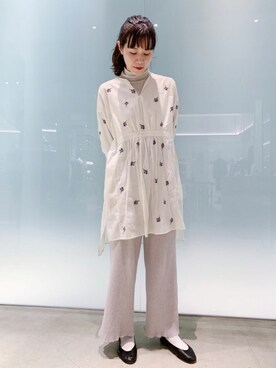 「OLIKA（オリカ）のアイテム」を使った、note et silence.さん（レディース・162cm）の秋コーディネート