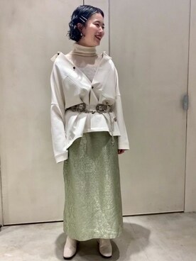 note et silence.さん(レディース・155cm)の冬コーディネート