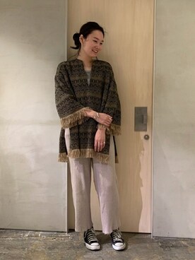note et silence.さん（レディース・167cm）の冬コーディネート