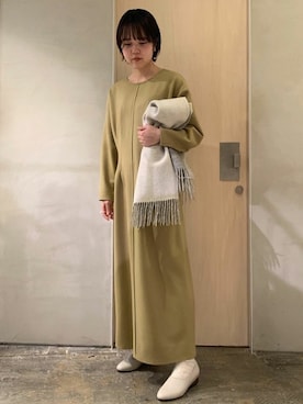 「nitca（ニトカ）のアイテム」を使った、note et silence.さん（レディース・160cm）の冬コーディネート