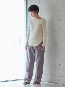「予約受付中」｜note et silence.さん（レディース・163cm）の冬コーディネート