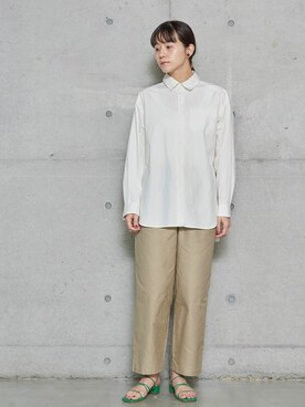 「note et silence （ノートエシロンス）のアイテム」を使った、note et silence.さん（レディース・162cm）の冬コーディネート