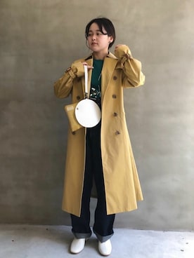 「ウエストイン」｜note et silence.さん（レディース・148cm）の春コーディネート
