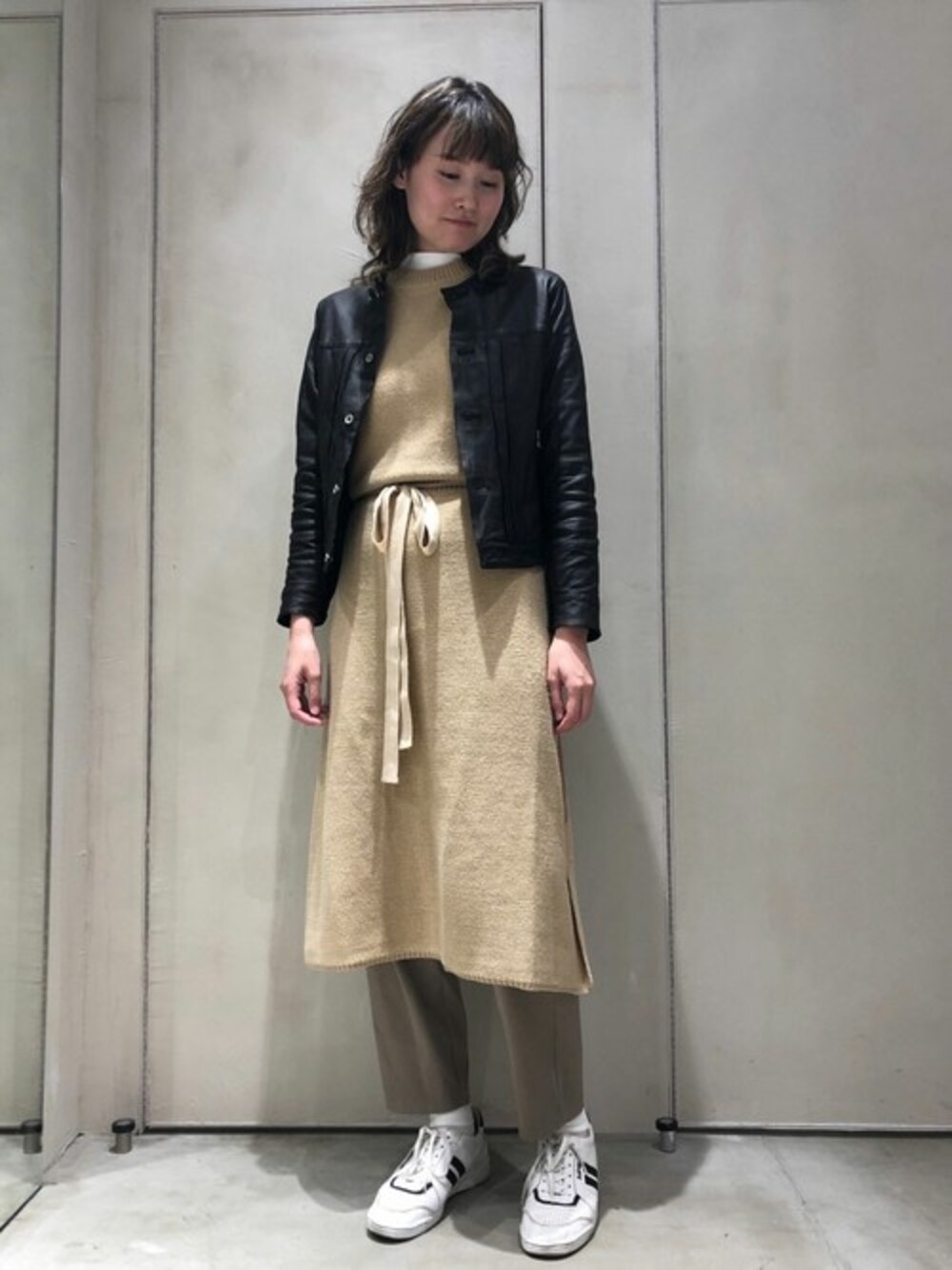 nitca（ニトカ）の「○Washed Leather ノーカラーブルゾン（ブルゾン  