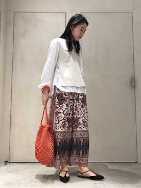 note et silence.さん（レディース・165cm）の春コーディネート