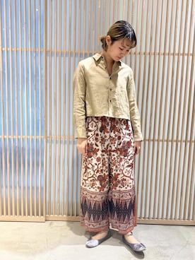 「nitca（ニトカ）のアイテム」を使った、note et silence.さん（レディース・162cm）の春コーディネート