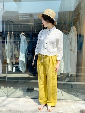 「nitca（ニトカ）のアイテム」を使った、note et silence.さん（レディース・166cm）の春コーディネート