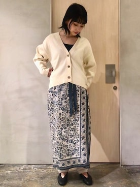 「nitca（ニトカ）のアイテム」を使った、note et silence.さん（レディース・159cm）の春コーディネート