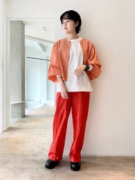 「AMBIDEX（アンビデックス）のアイテム」を使った、note et silence.さん（レディース・160cm）の冬コーディネート