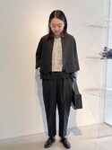 新品✴︎Ebonyivory エボニーアイボリー ツイストプリーツジャケット 20210303155901202_125.jpg