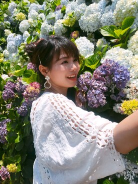 「台灣」｜「アイテム（アクセサリー）」を使った、ツイ 🇹🇼さん（レディース・159cm）の夏コーディネート