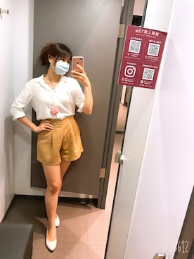 「通勤穿搭」｜「アイテム（パンプス）」を使った、ツイ 🇹🇼さん（レディース・159cm）の秋コーディネート