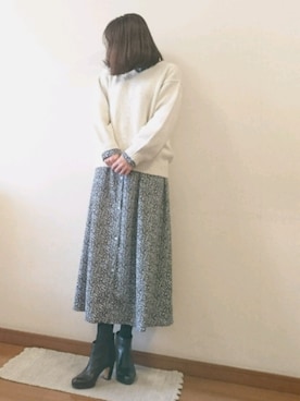 a.y.aさん(レディース・162cm)の冬コーディネート