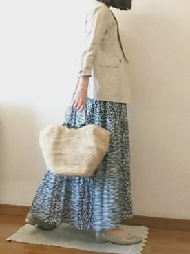 「relacher（ルラシェ）のアイテム」を使った、a.y.aさん（レディース・162cm）の春コーディネート