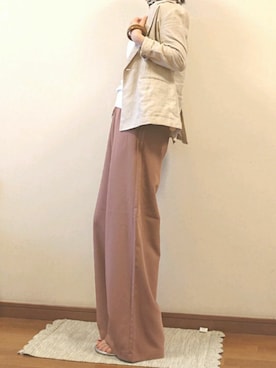 「relacher（ルラシェ）のアイテム」を使った、a.y.aさん（レディース・162cm）の夏コーディネート