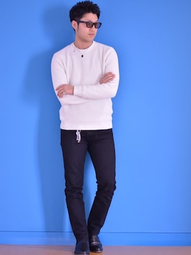 Rさん（メンズ・178cm）の冬コーディネート