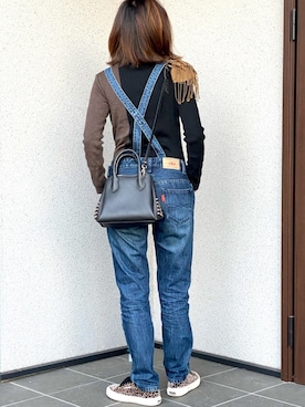 「Pashmina（パシュミナ）のアイテム」を使った、haruさん（レディース・159cm）の秋コーディネート