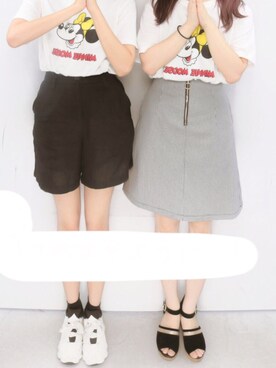 むちゃんʕ•̫͡•ʔさん（レディース・156cm）の秋コーディネート