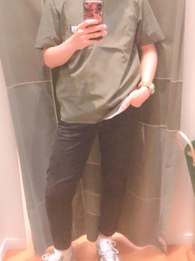 「TACS（タックス）のアイテム」を使った、ゆうさん（メンズ・172cm）の春コーディネート