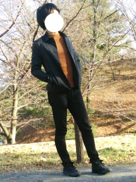 ずっぴぃさん(メンズ・185cm)の冬コーディネート