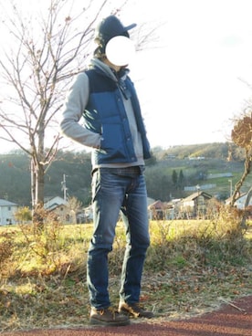 ずっぴぃさん（メンズ・185cm）の冬コーディネート