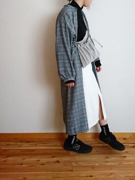 シャツワンピースを使った グレンチェック の人気ファッションコーディネート Wear