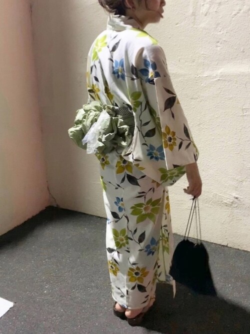 にこ 浴衣を使ったコーディネート Wear